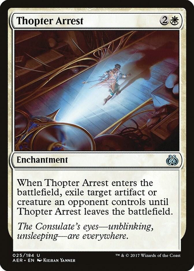 Thopter Arrest 25 (Aether Revolt)  - Foil | Good Games Adelaide SA