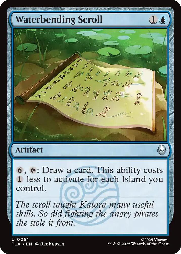 Waterbending Scroll 81 (Avatar: The Last Airbender)  | Good Games Adelaide SA