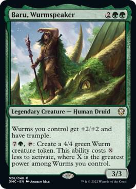 Baru Wurmspeaker 26 (Commander: Dominaria United)  | Good Games Adelaide SA