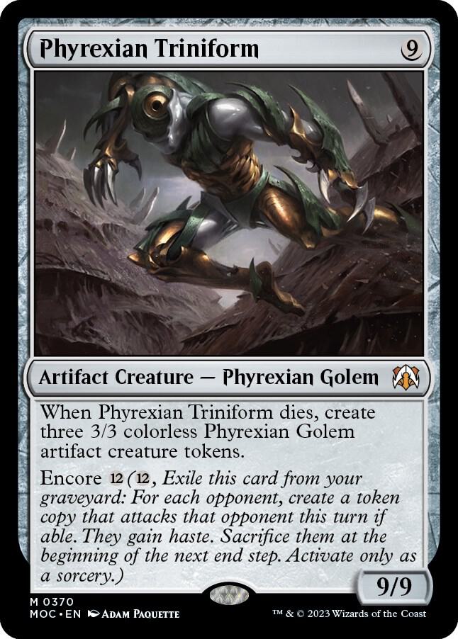 Phyrexian Triniform 370 (Commander: March of the Machine)  | Good Games Adelaide SA