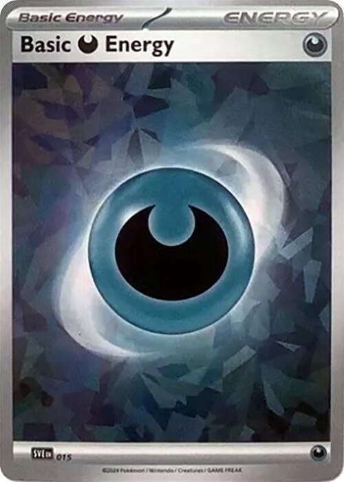 Basic Darkness Energy 015 (SVE: Scarlet & Violet Energies)  - Holofoil | Good Games Adelaide SA