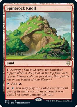 Spinerock Knoll 263 (Commander: Adventures in the Forgotten Realms)  | Good Games Adelaide SA