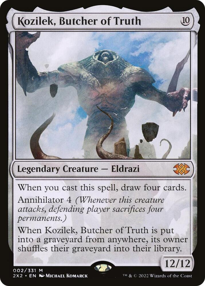 Kozilek Butcher of Truth 2 (Double Masters 2022)  - Foil | Good Games Adelaide SA