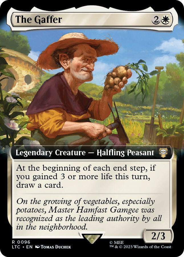 The Gaffer 96 (Commander: The Lord of the Rings: Tales of Middle-earth)  - Extended Art | Good Games Adelaide SA