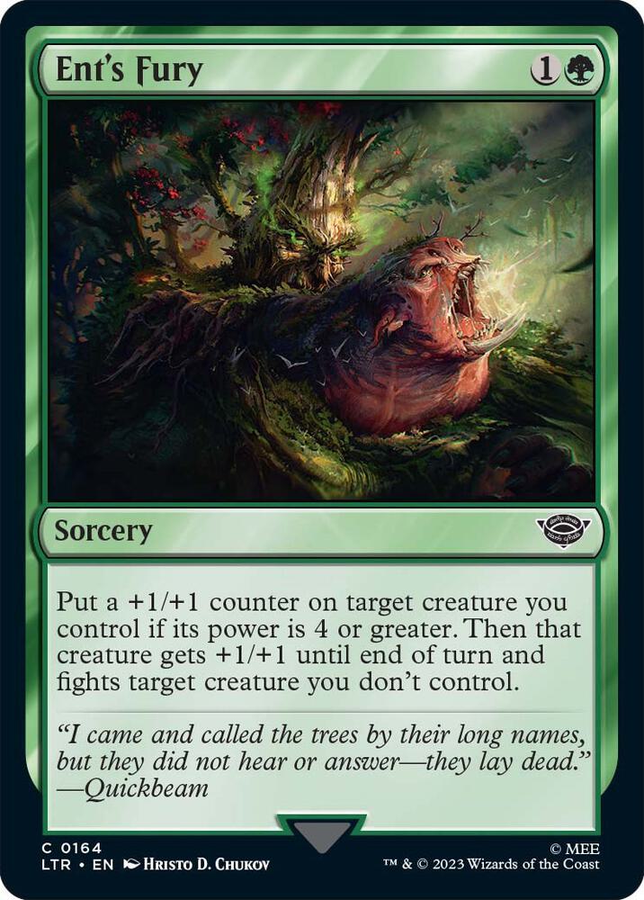 Ent's Fury 164 (Universes Beyond: The Lord of the Rings: Tales of Middle-earth)  | Good Games Adelaide SA