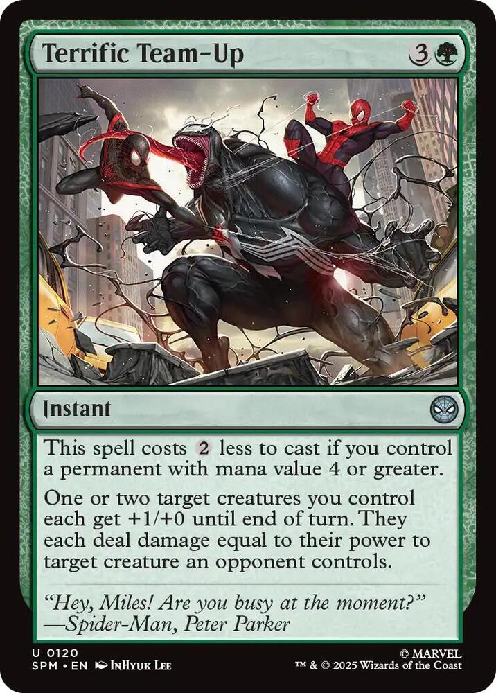 Terrific Team-Up 120 (Marvel's Spider-Man)  - Foil | Good Games Adelaide SA