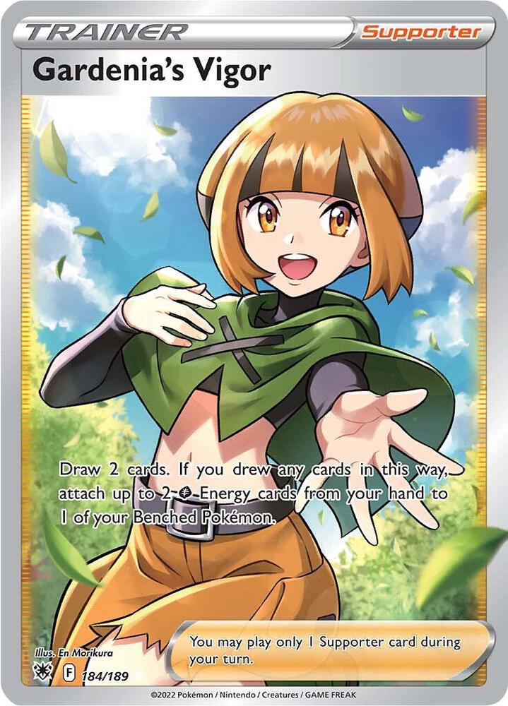 Gardenias Vigor Full Art 184/189 (SWSH10: Astral Radiance)  - Holofoil | Good Games Adelaide SA
