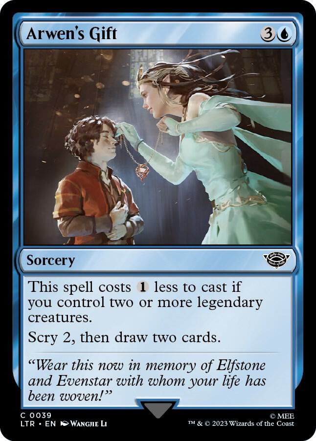 Arwen's Gift 39 (Universes Beyond: The Lord of the Rings: Tales of Middle-earth)  - Foil | Good Games Adelaide SA