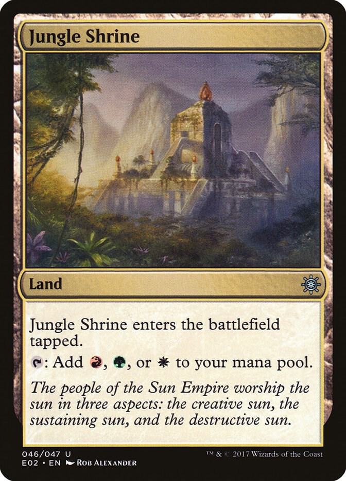 Jungle Shrine 46 (Explorers of Ixalan)  | Good Games Adelaide SA