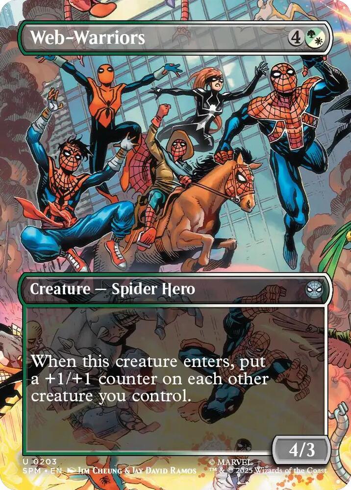 Web-Warriors 203 (Marvel's Spider-Man)  - Foil | Good Games Adelaide SA