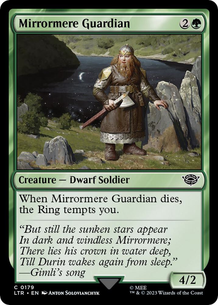 Mirrormere Guardian 179 (Universes Beyond: The Lord of the Rings: Tales of Middle-earth)  - Foil | Good Games Adelaide SA