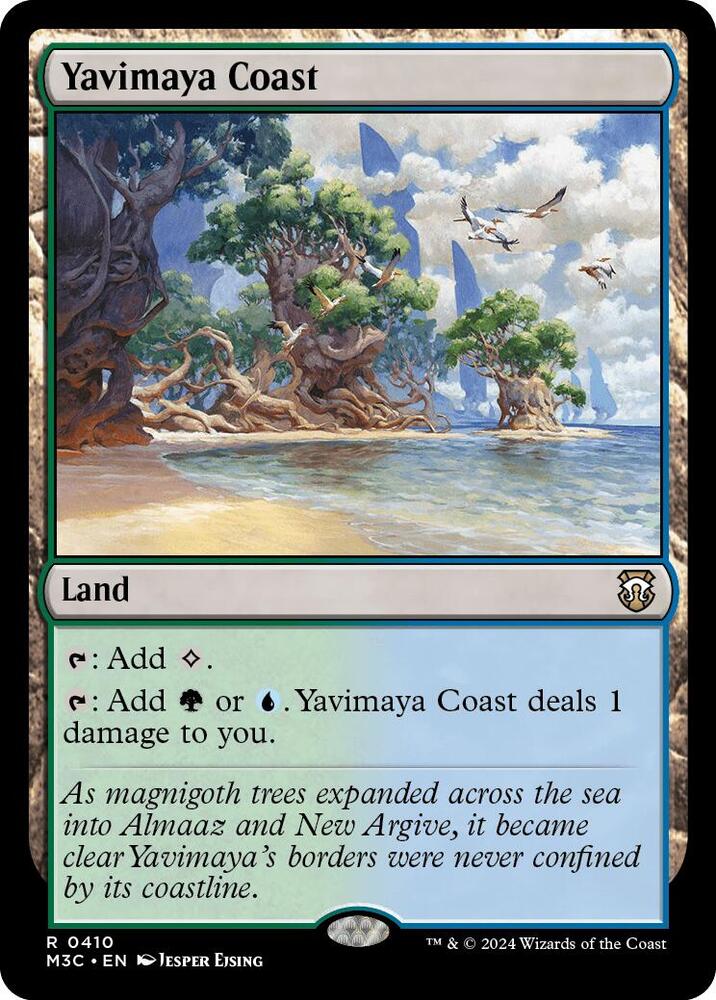 Yavimaya Coast 410 (Commander: Modern Horizons 3)  | Good Games Adelaide SA
