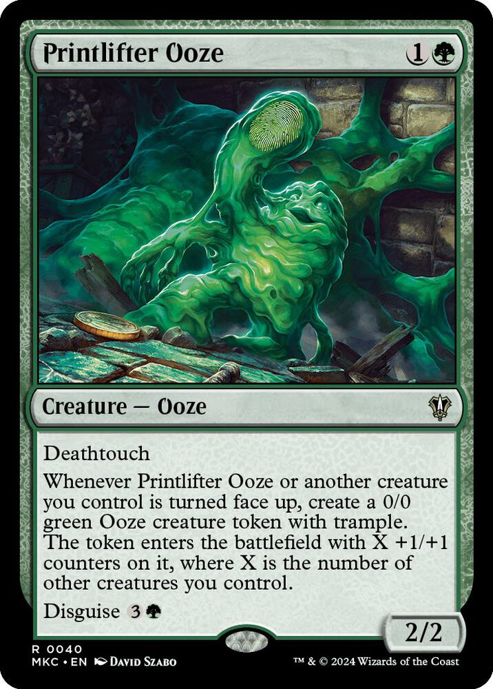 Printlifter Ooze 40 (Commander: Murders at Karlov Manor)  | Good Games Adelaide SA