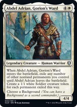 Abdel Adrian Gorions Ward 2 (Commander Legends: Battle for Baldur's Gate)  - Foil | Good Games Adelaide SA