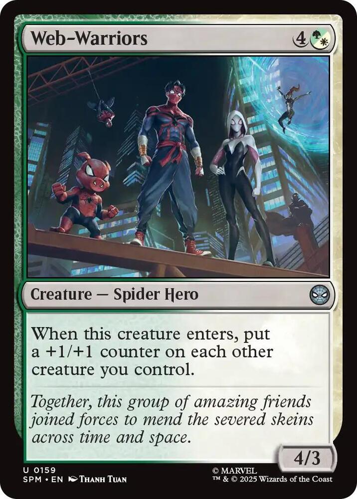 Web-Warriors 159 (Marvel's Spider-Man)  - Foil | Good Games Adelaide SA