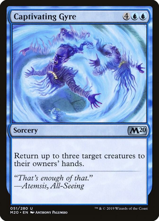 Captivating Gyre 51 (Core Set 2020)  - Foil | Good Games Adelaide SA