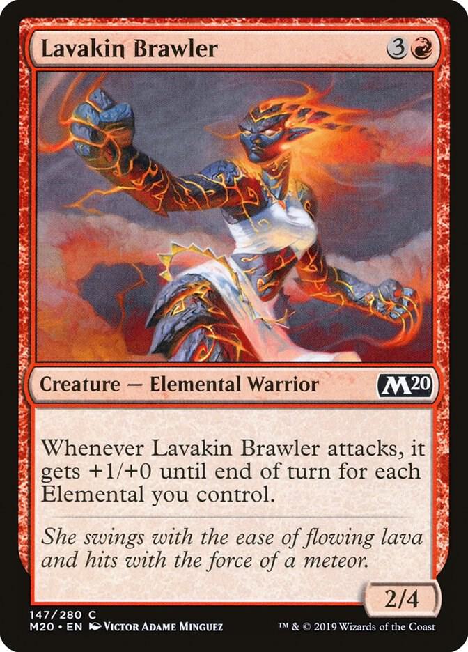 Lavakin Brawler 147 (Core Set 2020)  - Foil | Good Games Adelaide SA