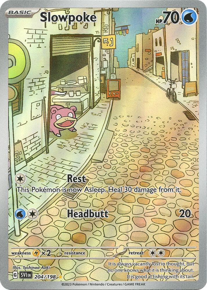 Slowpoke 204 198 204/198 (SV01: Scarlet & Violet Base Set)  - Holofoil | Good Games Adelaide SA