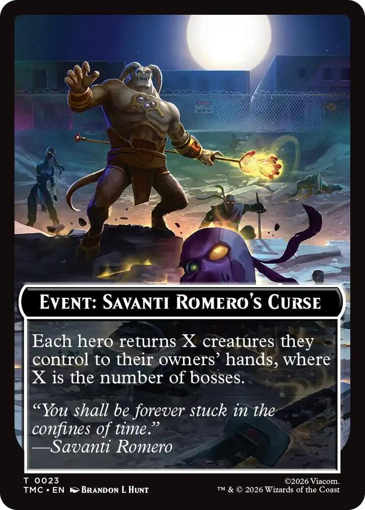 Event Savanti Romeros Curse 23 (Commander: Teenage Mutant Ninja Turtles)  | Good Games Adelaide SA