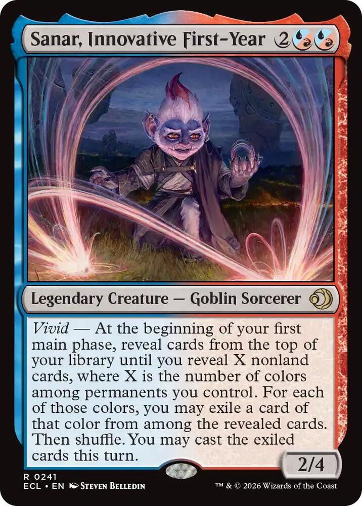 Sanar, Innovative First-Year 241 (Lorwyn Eclipsed)  - Foil | Good Games Adelaide SA