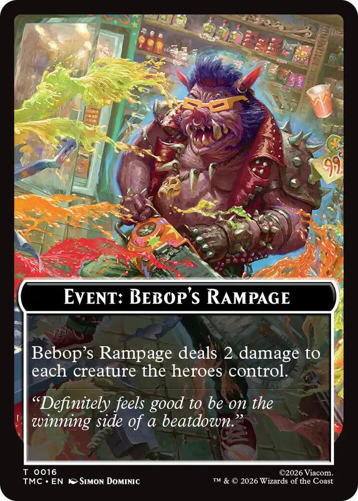 Event Bebops Rampage 16 (Commander: Teenage Mutant Ninja Turtles)  | Good Games Adelaide SA