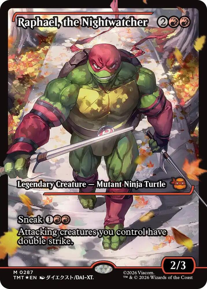 Raphael, the Nightwatcher 287 (Teenage Mutant Ninja Turtles)  - Foil | Good Games Adelaide SA
