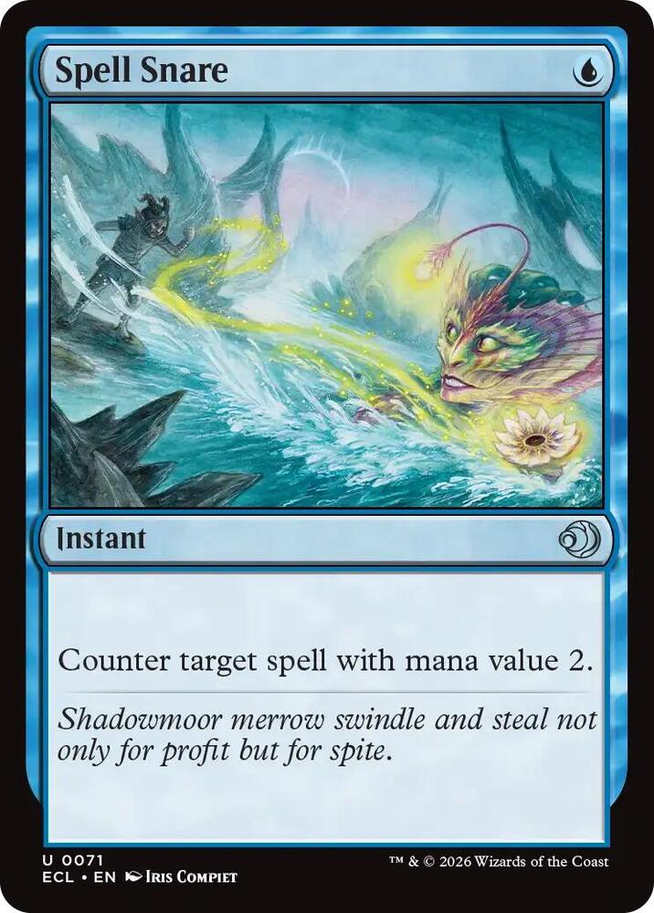 Spell Snare 71 (Lorwyn Eclipsed)  - Foil | Good Games Adelaide SA