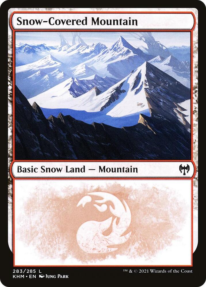Snow Covered Mountain 283 283 (Kaldheim)  | Good Games Adelaide SA