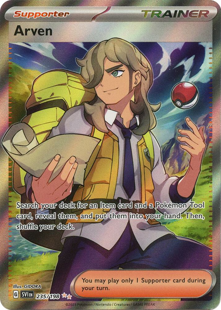 Arven 235 198 235/198 (SV01: Scarlet & Violet Base Set)  - Holofoil | Good Games Adelaide SA