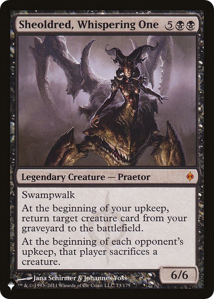 Sheoldred Whispering One 73/175 (The List Reprints)  | Good Games Adelaide SA