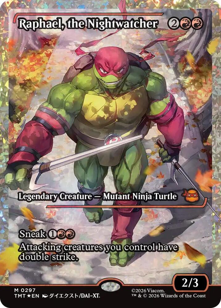 Raphael, the Nightwatcher 297 (Teenage Mutant Ninja Turtles)  - Foil | Good Games Adelaide SA
