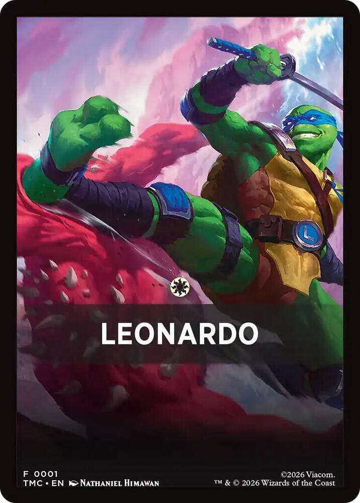 Leonardo Theme Card 1 (Commander: Teenage Mutant Ninja Turtles)  | Good Games Adelaide SA