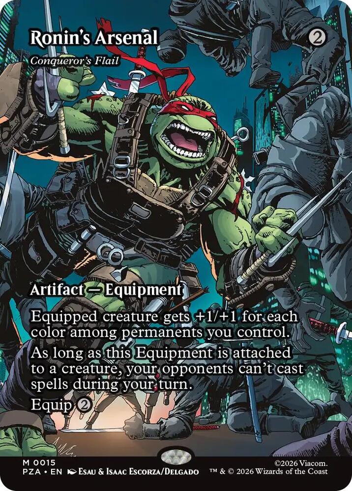 Ronin's Arsenal Conqueror's Flail 15 (Teenage Mutant Ninja Turtles Source Material)  | Good Games Adelaide SA