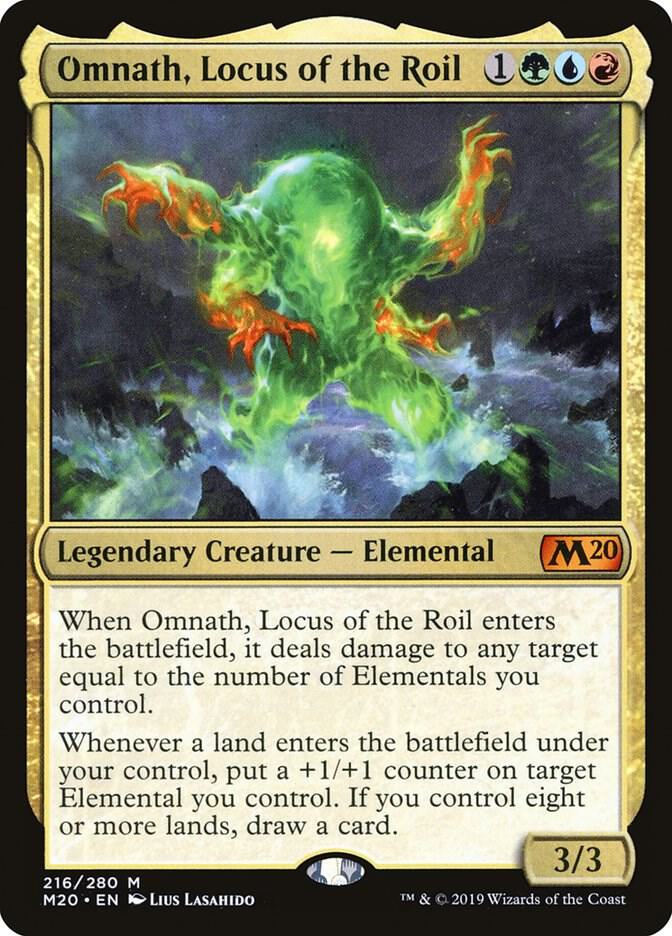 Omnath, Locus of the Roil 216 (Core Set 2020)  | Good Games Adelaide SA