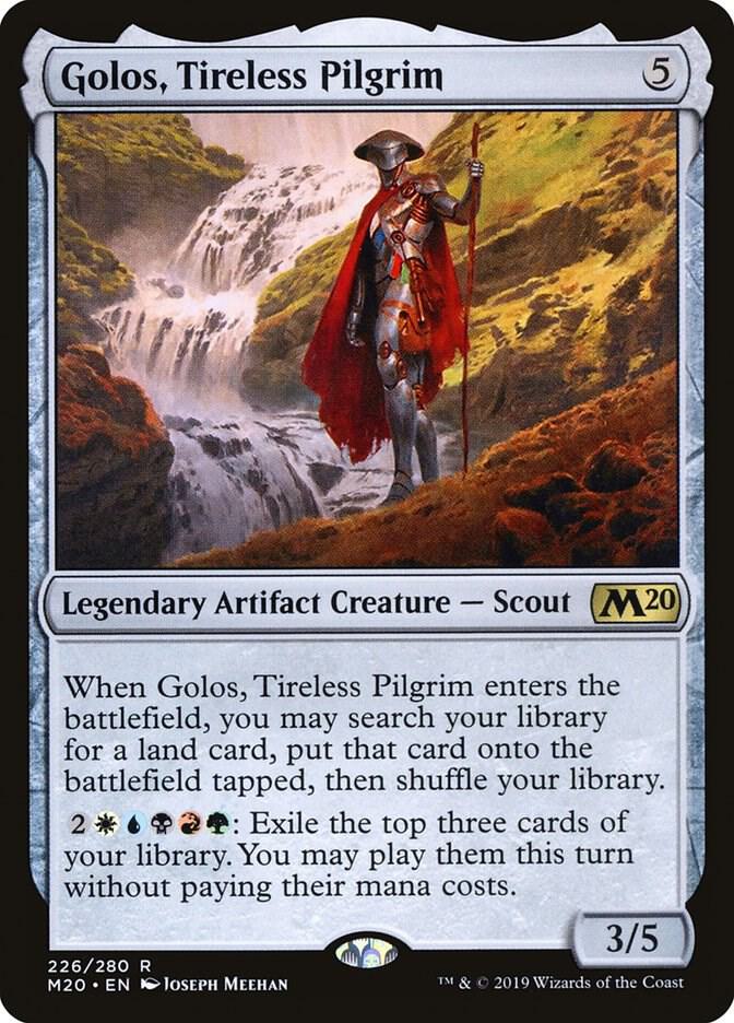 Golos, Tireless Pilgrim 226 (Core Set 2020)  - Foil | Good Games Adelaide SA