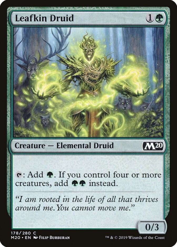 Leafkin Druid 178 (Core Set 2020)  | Good Games Adelaide SA