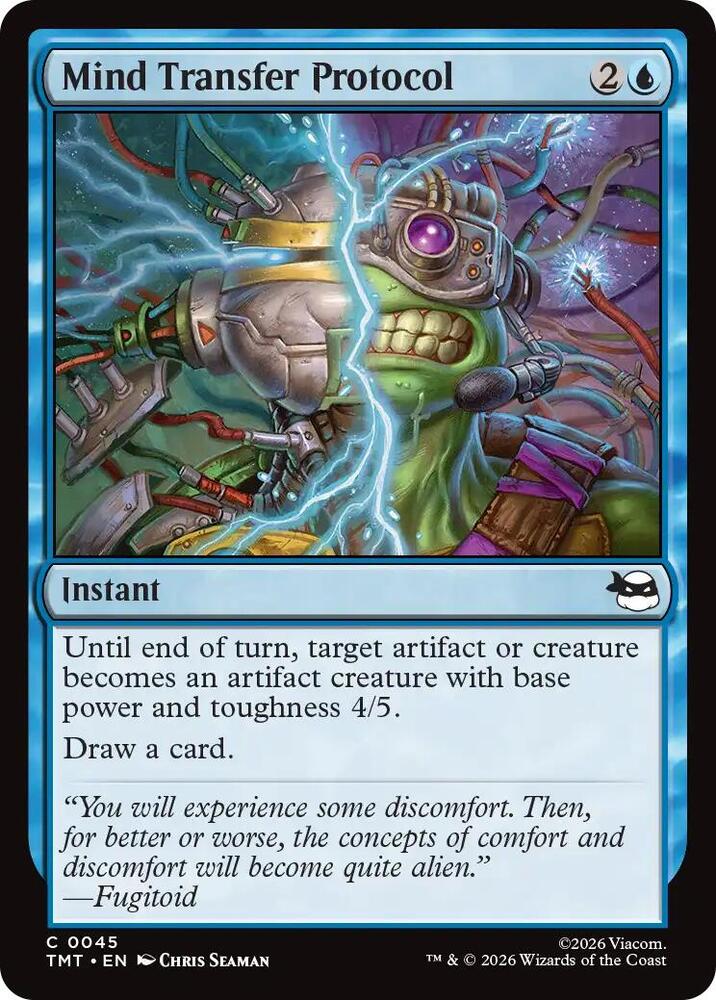 Mind Transfer Protocol 45 (Teenage Mutant Ninja Turtles)  - Foil | Good Games Adelaide SA