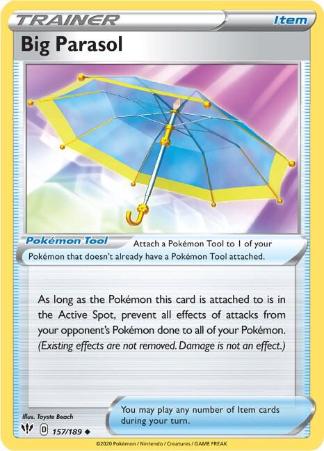 Big Parasol 157/189 (SWSH03: Darkness Ablaze)  | Good Games Adelaide SA