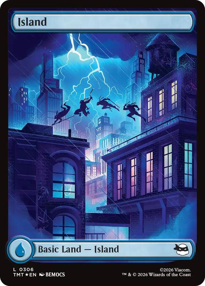 Island  306/260 (Teenage Mutant Ninja Turtles)  - Surge Foil | Good Games Adelaide SA