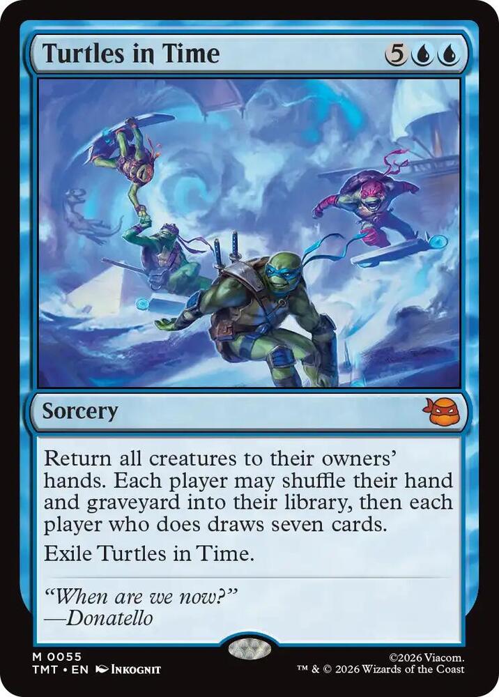Turtles in Time 55 (Teenage Mutant Ninja Turtles)  - Foil | Good Games Adelaide SA