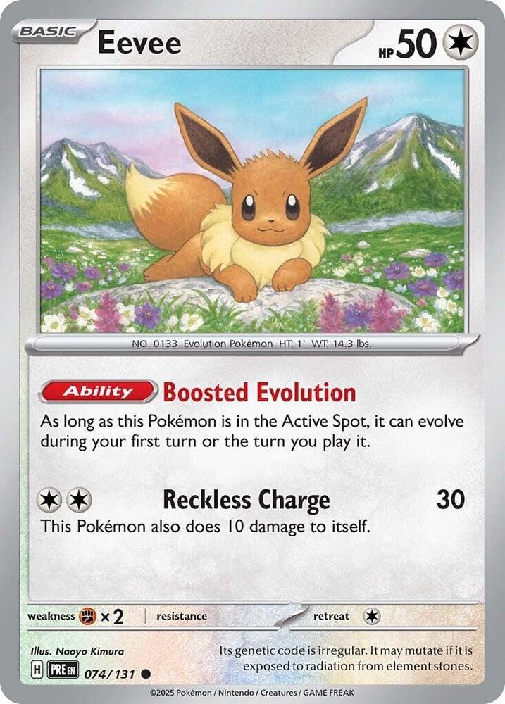 Eevee 074/131 (SV: Prismatic Evolutions)  | Good Games Adelaide SA