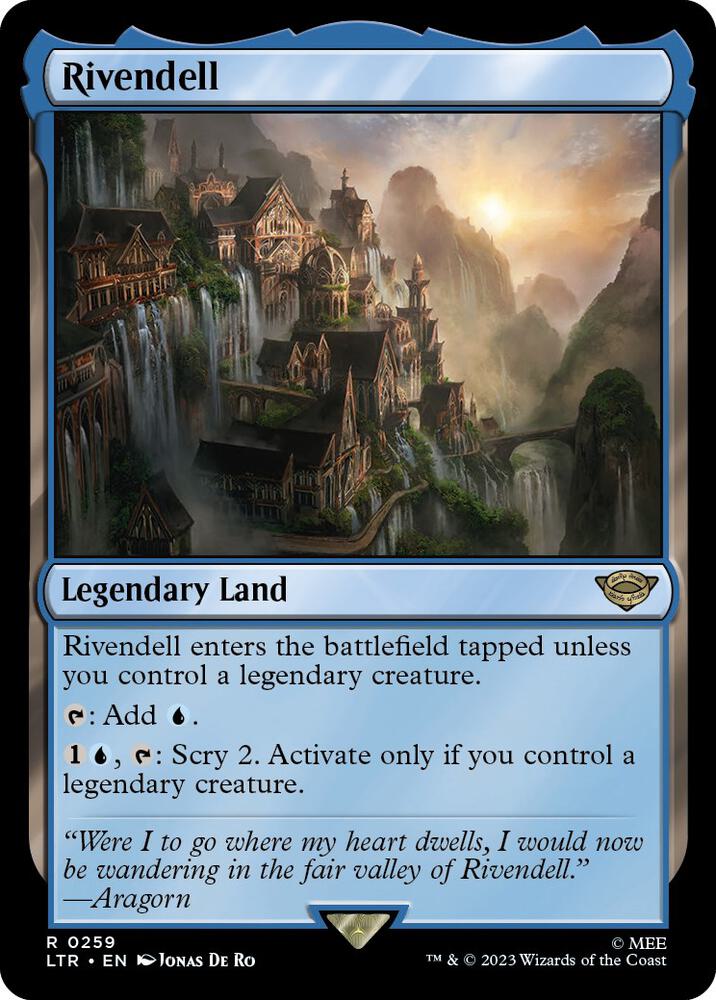 Rivendell 259 (Universes Beyond: The Lord of the Rings: Tales of Middle-earth)  | Good Games Adelaide SA
