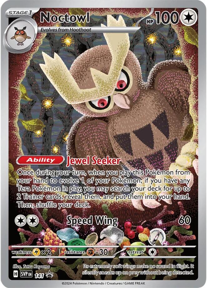 Noctowl 141 (SV: Scarlet & Violet Promo Cards)  - Holofoil | Good Games Adelaide SA