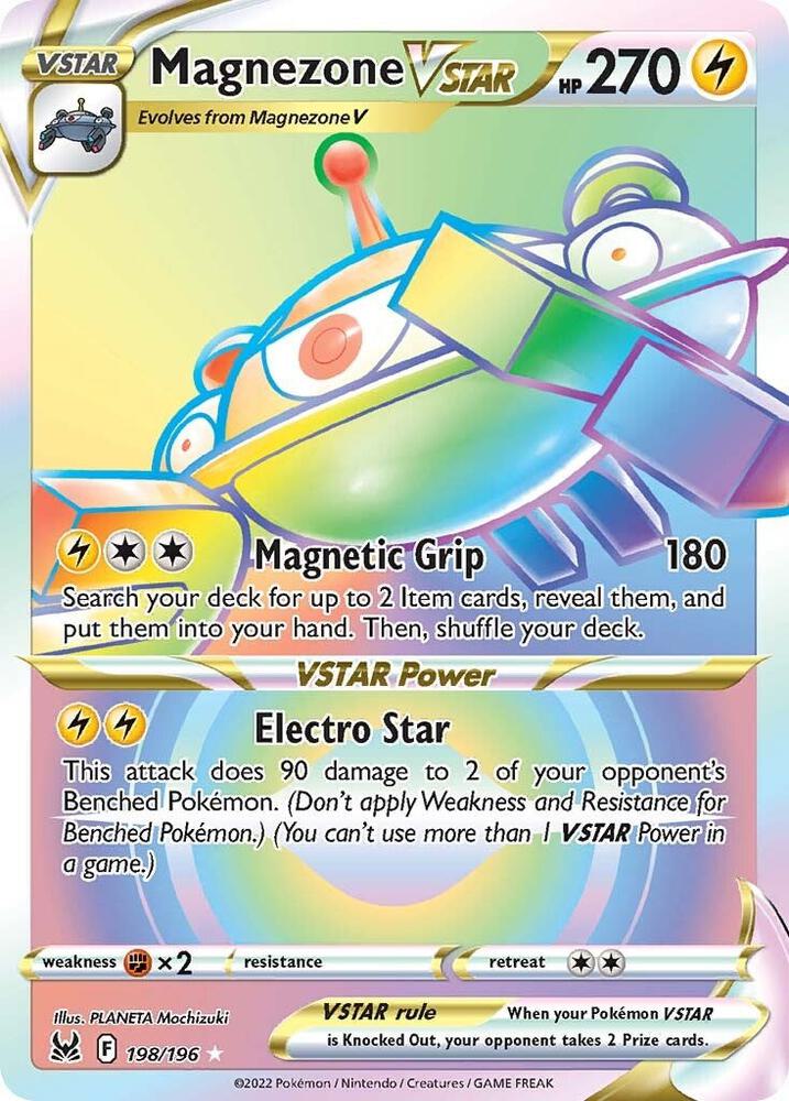 Magnezone VSTAR Secret 198/196 (SWSH11: Lost Origin)  - Holofoil | Good Games Adelaide SA