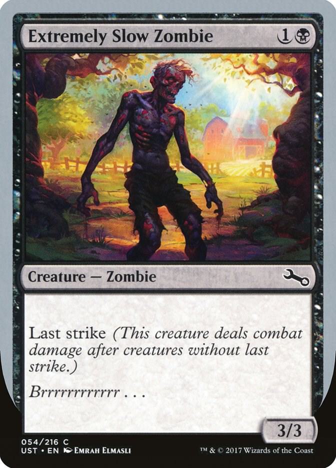 Extremely Slow Zombie 54 (Unstable)  - Foil | Good Games Adelaide SA