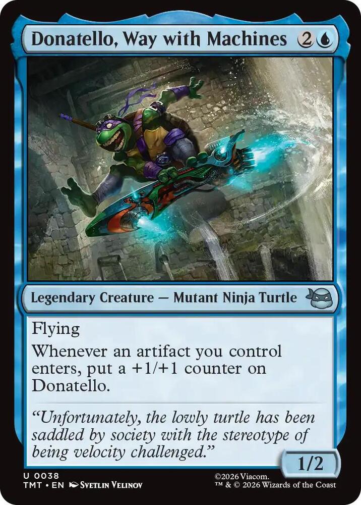 Donatello, Way with Machines 38 (Teenage Mutant Ninja Turtles)  | Good Games Adelaide SA