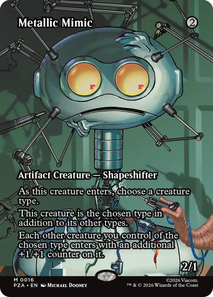 Metallic Mimic 16 (Teenage Mutant Ninja Turtles Source Material)  - Borderless | Good Games Adelaide SA