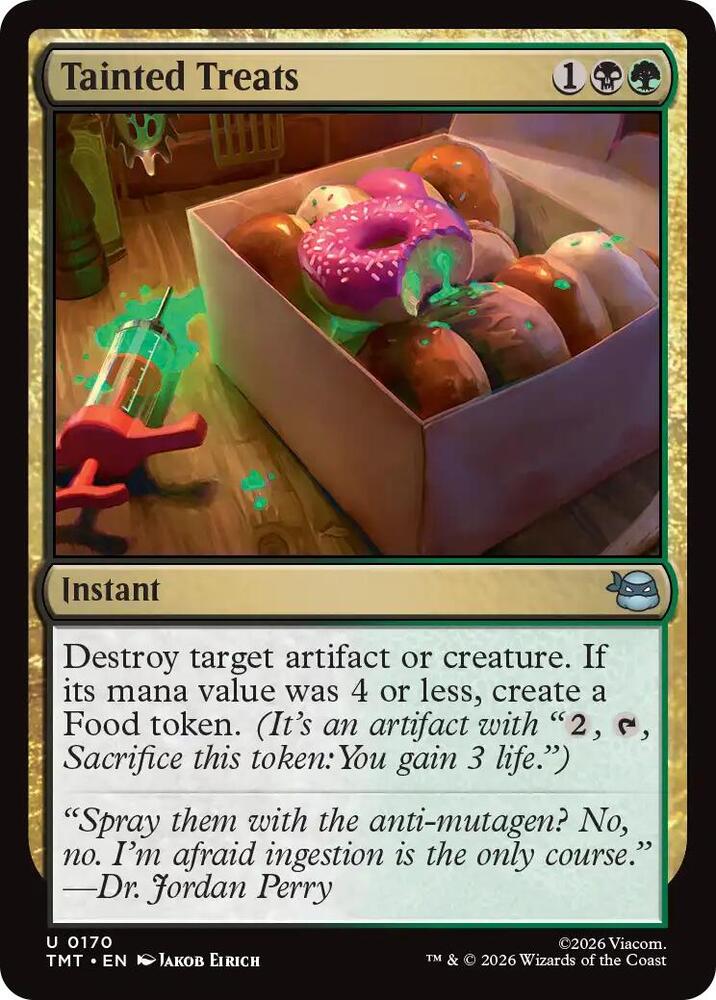 Tainted Treats 170 (Teenage Mutant Ninja Turtles)  - Foil | Good Games Adelaide SA