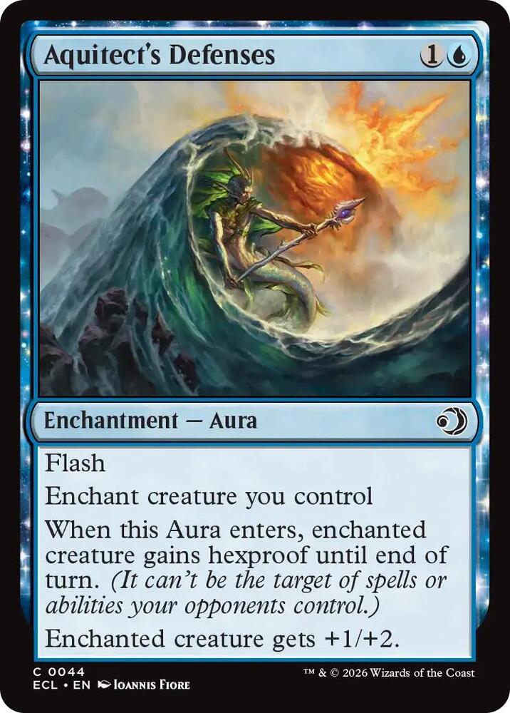 Aquitect's Defenses 44 (Lorwyn Eclipsed)  - Foil | Good Games Adelaide SA