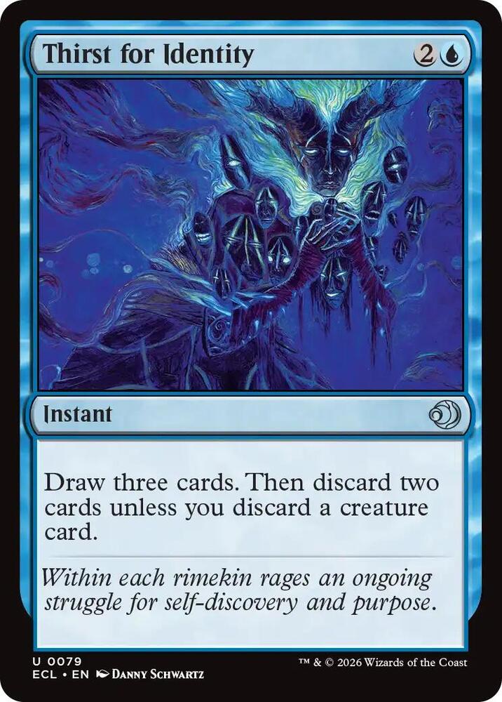Thirst for Identity 79 (Lorwyn Eclipsed)  - Foil | Good Games Adelaide SA